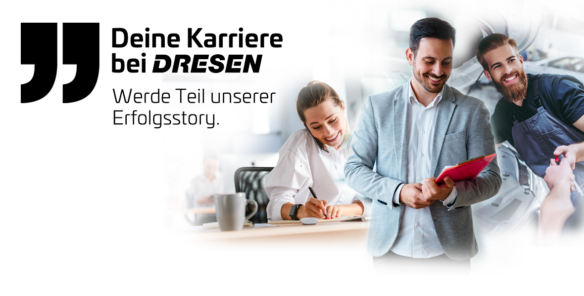 Werbegrafik "Deine Karriere bei Dresen"