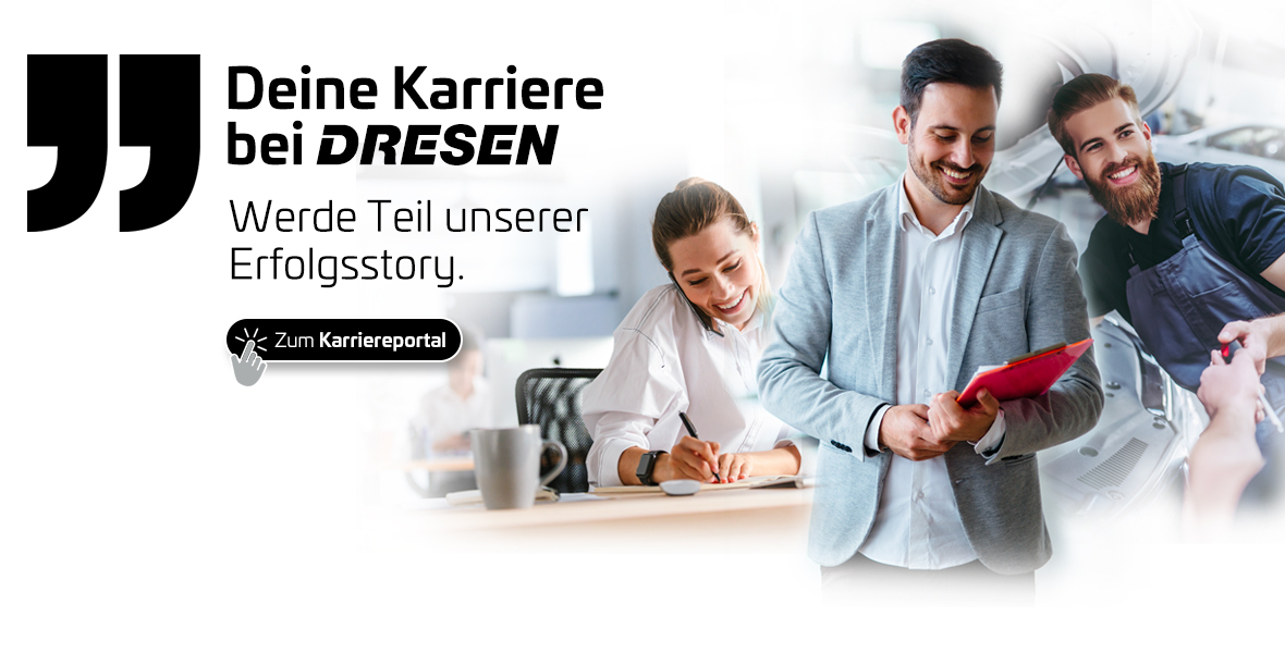 Werbegrafik "Deine Karriere bei Dresen"