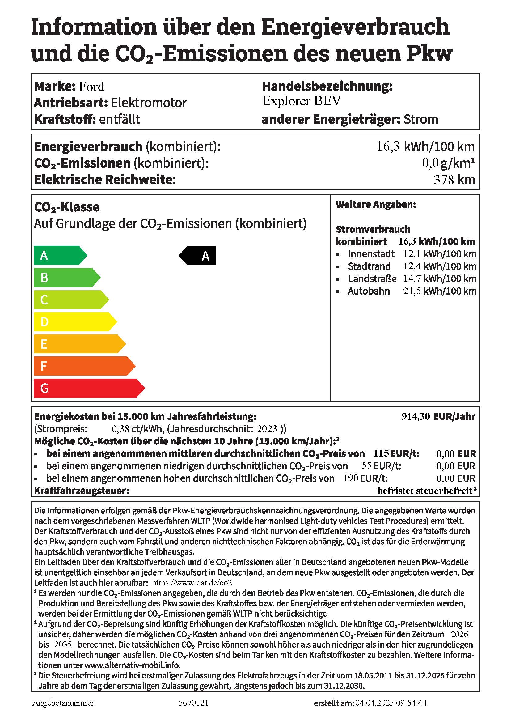 Explorer 52 kWh