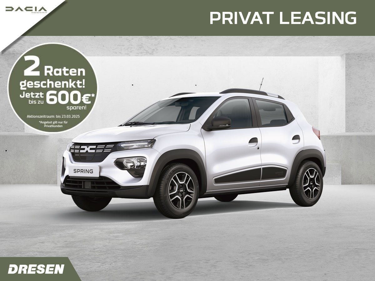 Dacia_Spring_Privat-Leasing inkl. Störer 2 Raten