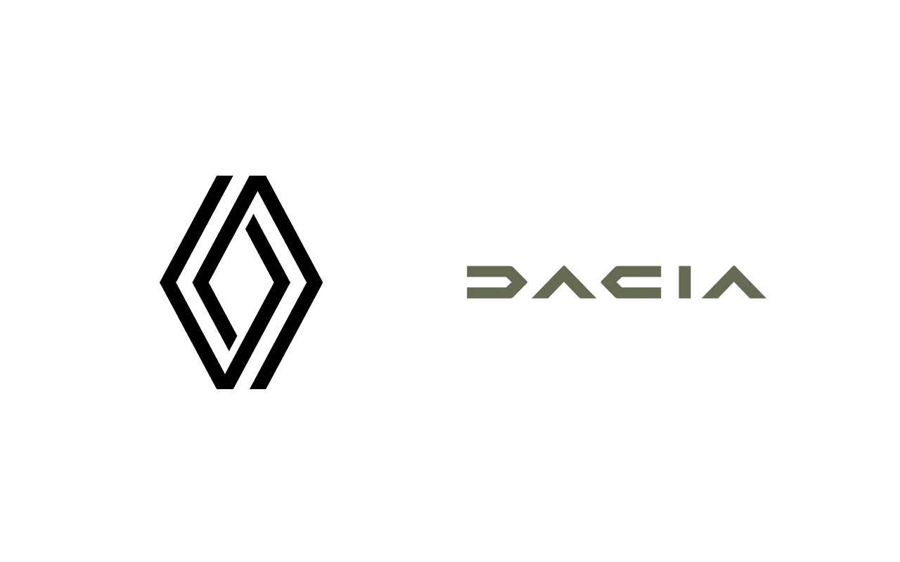 Logos Renault und Dacia