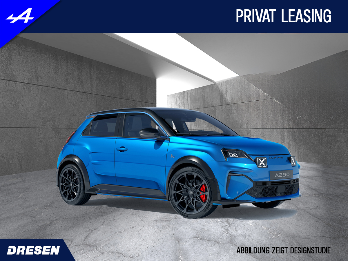 Alpine A290 Blau Angebotskachel