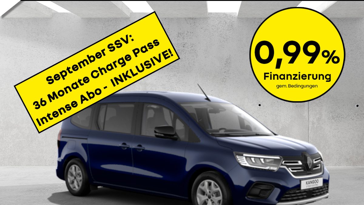 Kangoo blau