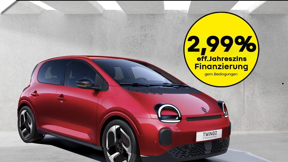 Roter Renault Twingo