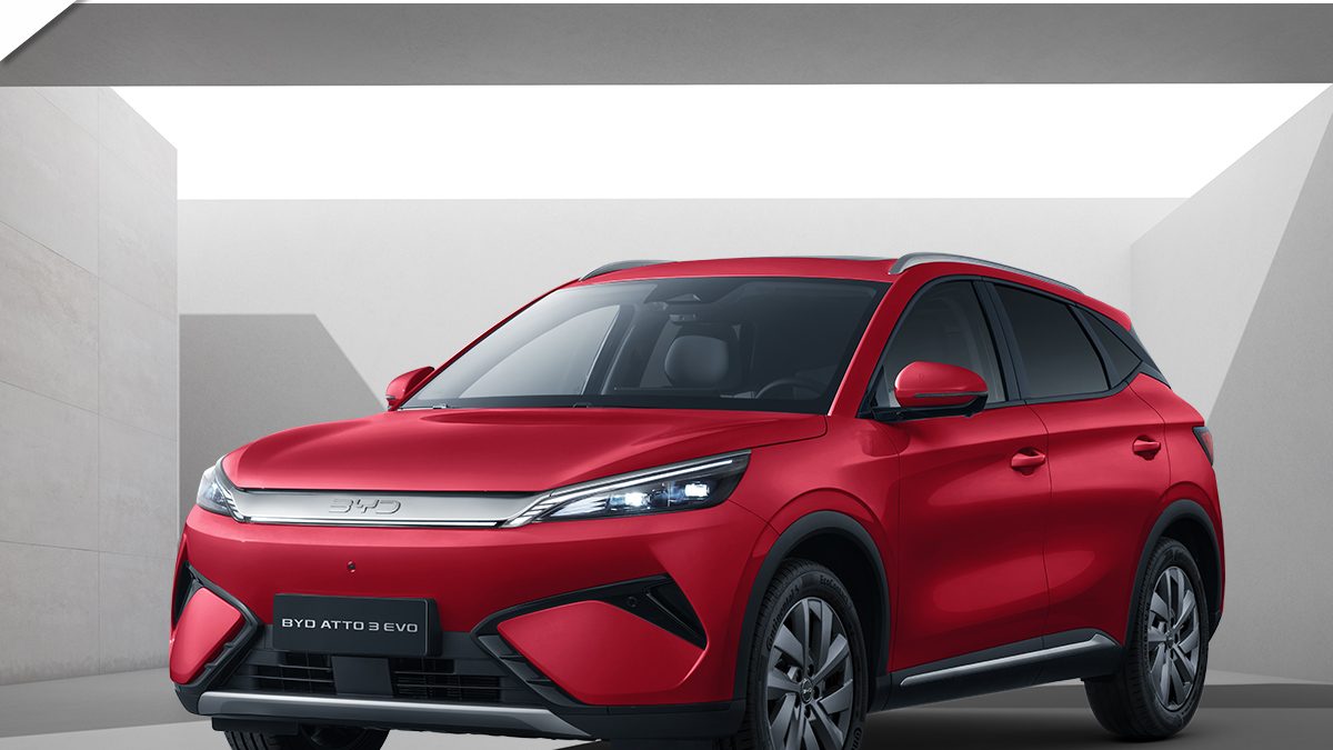 BYD ATTO3 rot