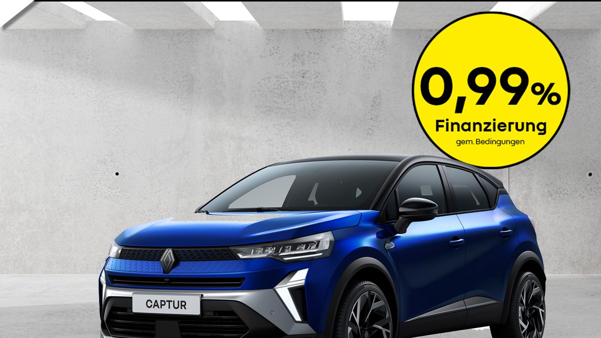Renault Capture Blau