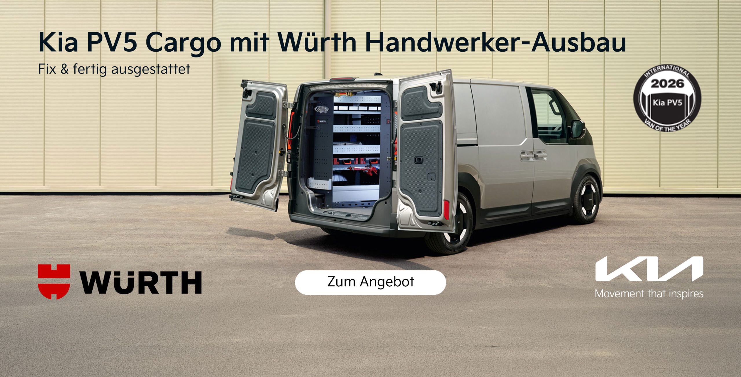 PV5 Cargo Würth Ausbau