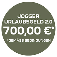 Grüner Störer Urlaubsgeld