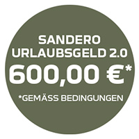 Grüner Störer Urlaubsgeld