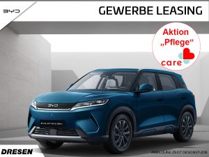 byd atto2 aquamarin blau