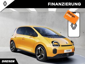 gelber Twingo und Charge Pass