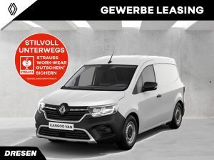 Renault Kangoo mit rotem Strauss Störer